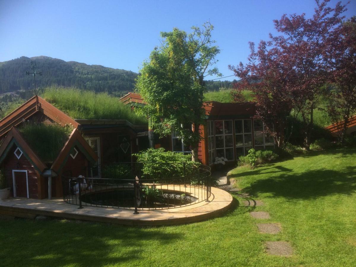 Fjordside Lodge Hordvik Exterior foto